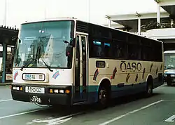 大量導入されたいすゞ車のうち2台のみ存在した純正車体いすゞ・スーパークルーザー既に廃車