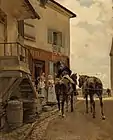 L'auberge du Pont de Poissyエルネスト・メソニエ、1885年と1889年