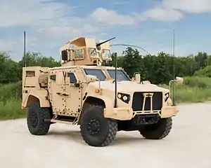 OGPKを搭載したL-ATV (JLTV)。
