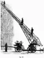 1904年に開発されたはしご車（ワゴン）