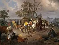 オーストリア軍の野営地 (1848)