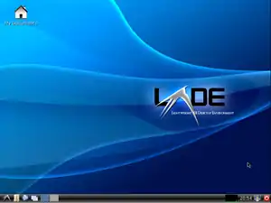 LXDEのスクリーンショット