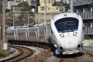 日豊本線の特急「ソニック」(2021年3月 朽網駅 - 苅田駅間)