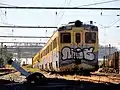 2012年・運用を離脱したAEL形電車手前がAEL-36で奥がAEL-35