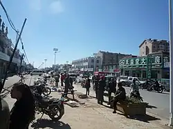 胡家鎮の市街地