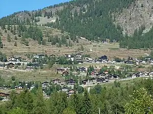 ラ・マドレーヌの風景