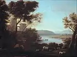 『ローマの田舎』1639年 メトロポリタン美術館所蔵