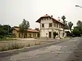 2005年時点で残存している旧ベイルート-ダマスカス鉄道のベイルート駅跡