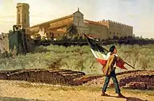 フィレンツェの最初のイタリア国旗(1859)