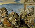 フアン・バウティスタ・マイーノ（英語版）『バイーアの奪還（スペイン語版）』(1634-1635年)、プラド美術館