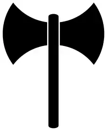 The labrys symbol.