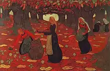 Automne, les Ramasseurs de noisettes (1894),  カリフォルニア州パサデナ, ノートン・サイモン美術館