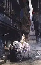 『ゴダイヴァ夫人』1890年ピカルディー美術館