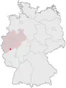 Location of ボン