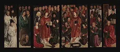 ヌーノ・ゴンサルヴェス (?)『サン・ヴィセンテの祭壇画』 (1450年代)