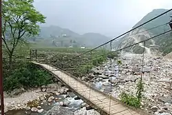 ライチャウ省の渓谷風景
