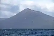 支笏湖と恵庭岳（2009年10月）