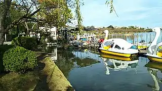 貸ボート乗り場