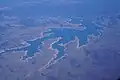 ユーカンビーンダム（英語版）のダム湖。