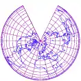 ランベルト正積円錐図法