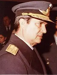 バジリオ・ラミ＝ドーゾ准将（アルゼンチン空軍最高司令官）