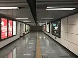 地下2階ホーム連絡通路