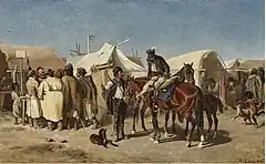 ハンガリーの馬市場