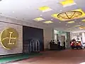 ランガムプレイスホテルの地上エントランス