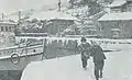 1961年の大豪雪時の湊浦の様子