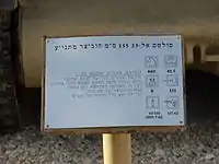ラトルン戦車博物館の実車解説。乗員数や重量がイラストで記されている。