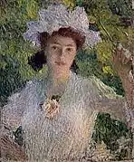 "Sous les branches"(c.1910)