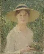 若い女性の肖像画 (c.1910)