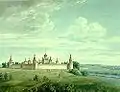 ラヴロフ（И.А.Лавров）による、1810年代の修道院全景