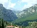 ルー川の渓谷