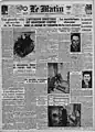 プショーの逮捕を報じる新聞（1944年）