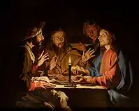 『エマオの晩餐』グルノーブル美術館蔵