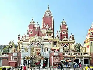 ラクシュミーを祀る寺院（インド・デリー）