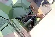 12.7mm同軸機銃