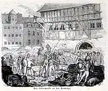 ブリュールの皮革市場(1844年)