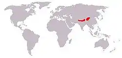 分布域