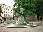 リンネル織り記念碑