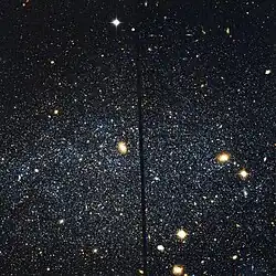 ハッブル宇宙望遠鏡で撮影されたしし座A
