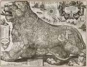 ヨドクス・ホンディウス作（1611年）