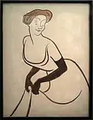 「イヴェット・ギルベール」(1899)