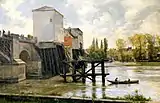 Les vieux moulins リュシアン・アルフォンス・グロ