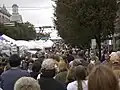 バーベキュー祭の中心街