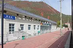 両当駅のホーム