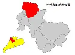 連州市の位置