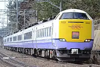 JR東日本485系3000番台による「白鳥」