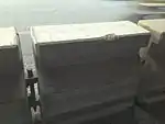連結された防護柵